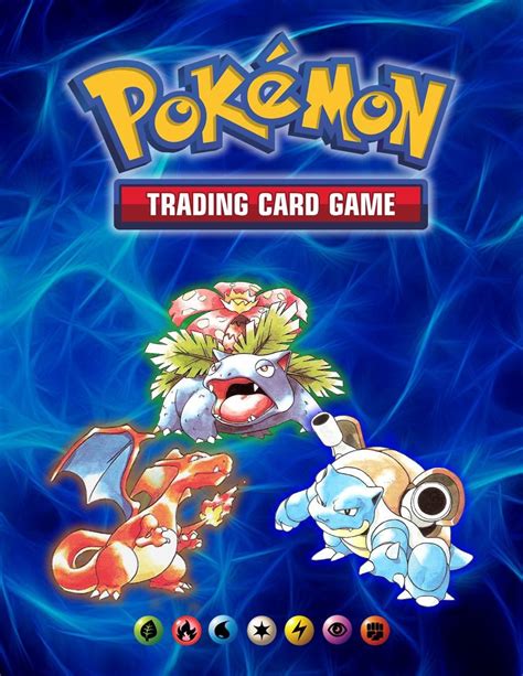 printable pokemon binder cover